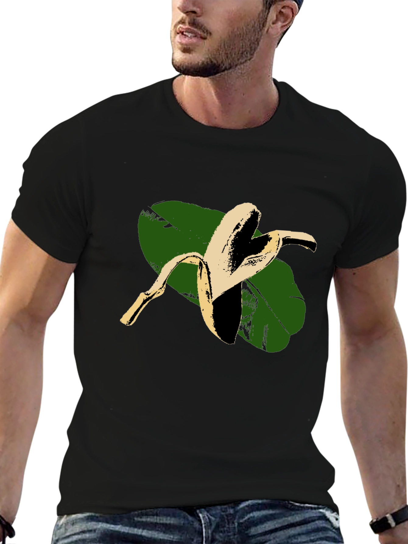 Banana Art Graphic T-Shirt