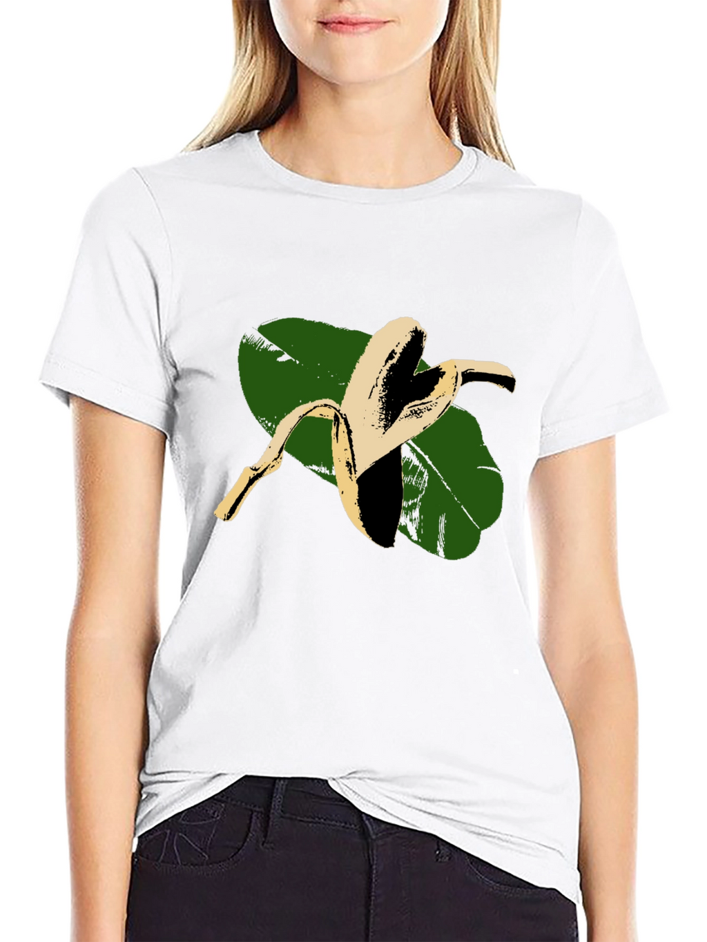 Banana Art Graphic T-Shirt
