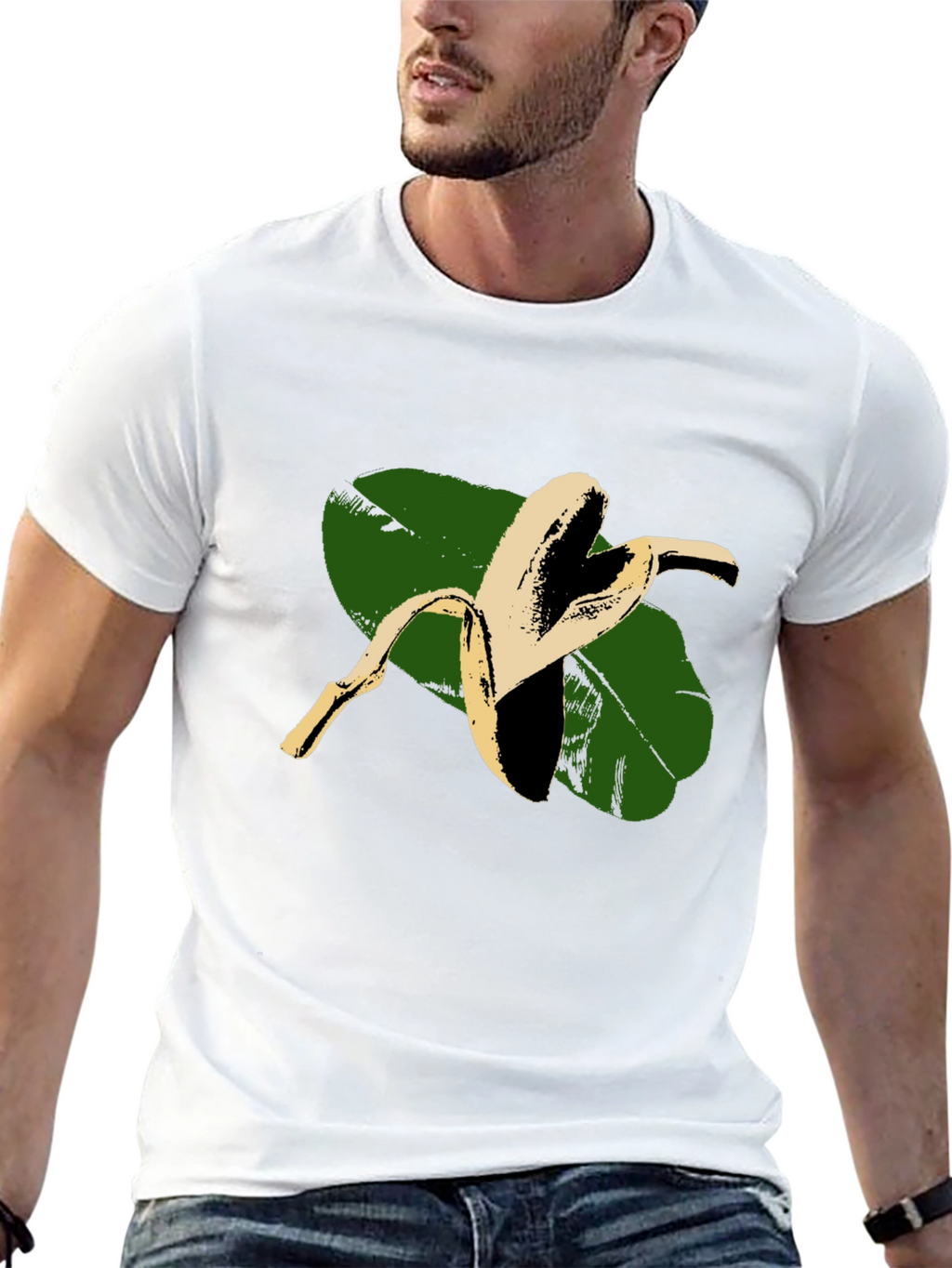 Banana Art Graphic T-Shirt