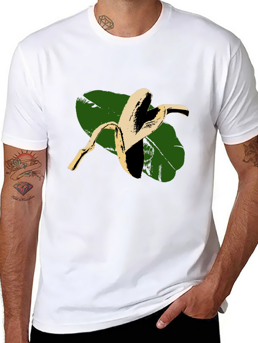 Banana Art Graphic T-Shirt