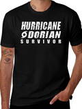 Hurricane Dorian Survivor T-Shirt - Black