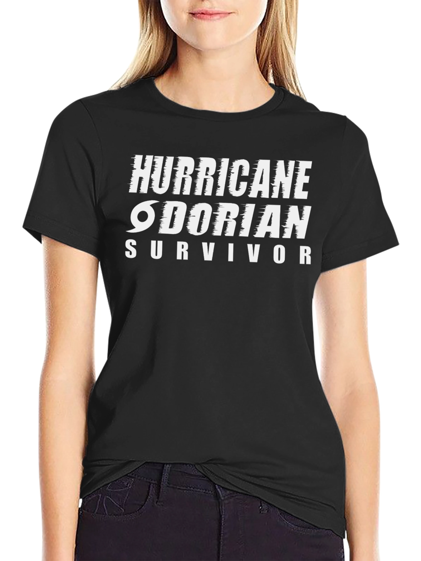 Hurricane Dorian Survivor T-Shirt - Black