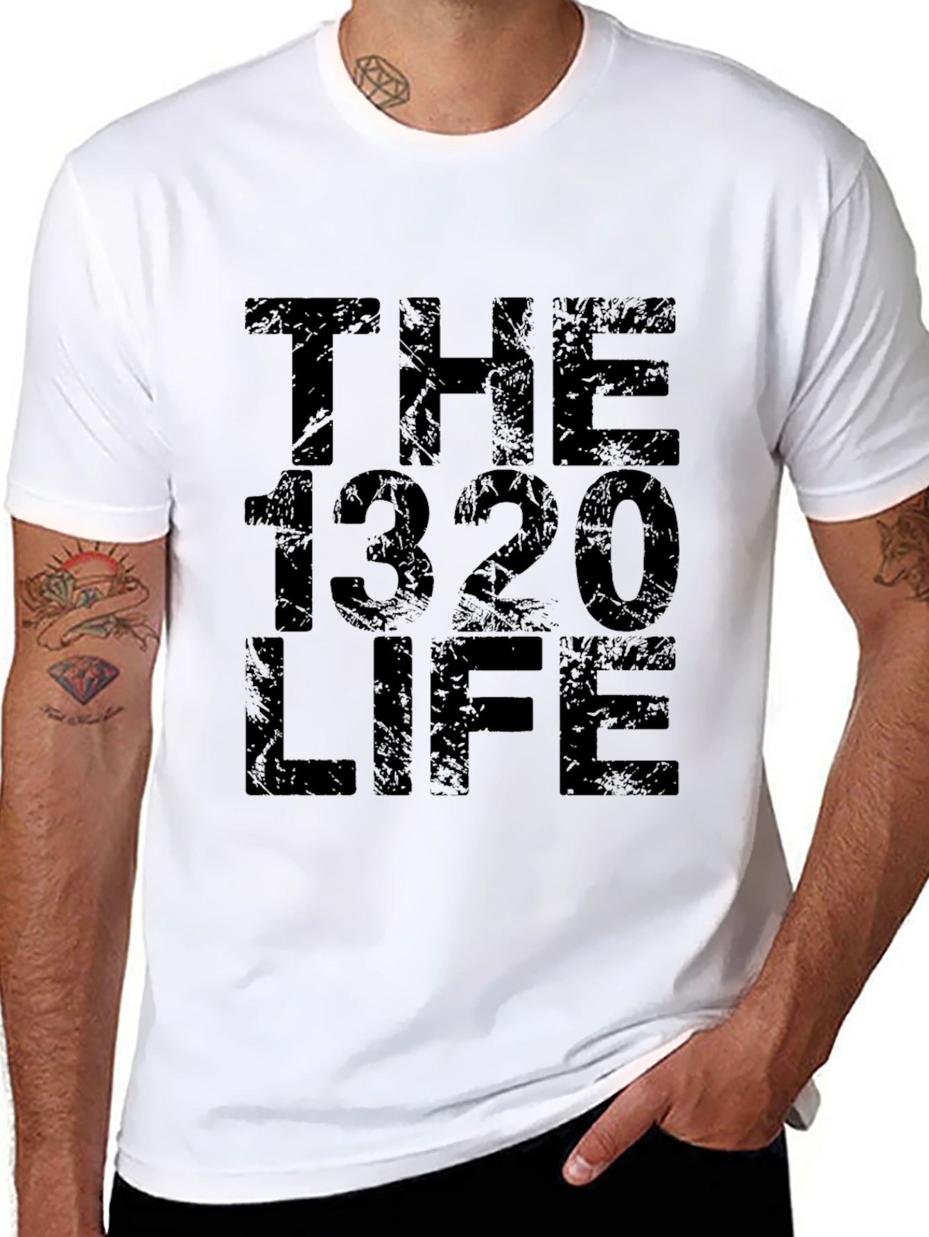 The 1320 Life Graphic Tee - Black