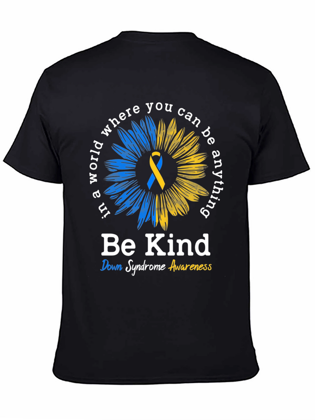 Be Kind Down Syndrome Awareness T-Shirt