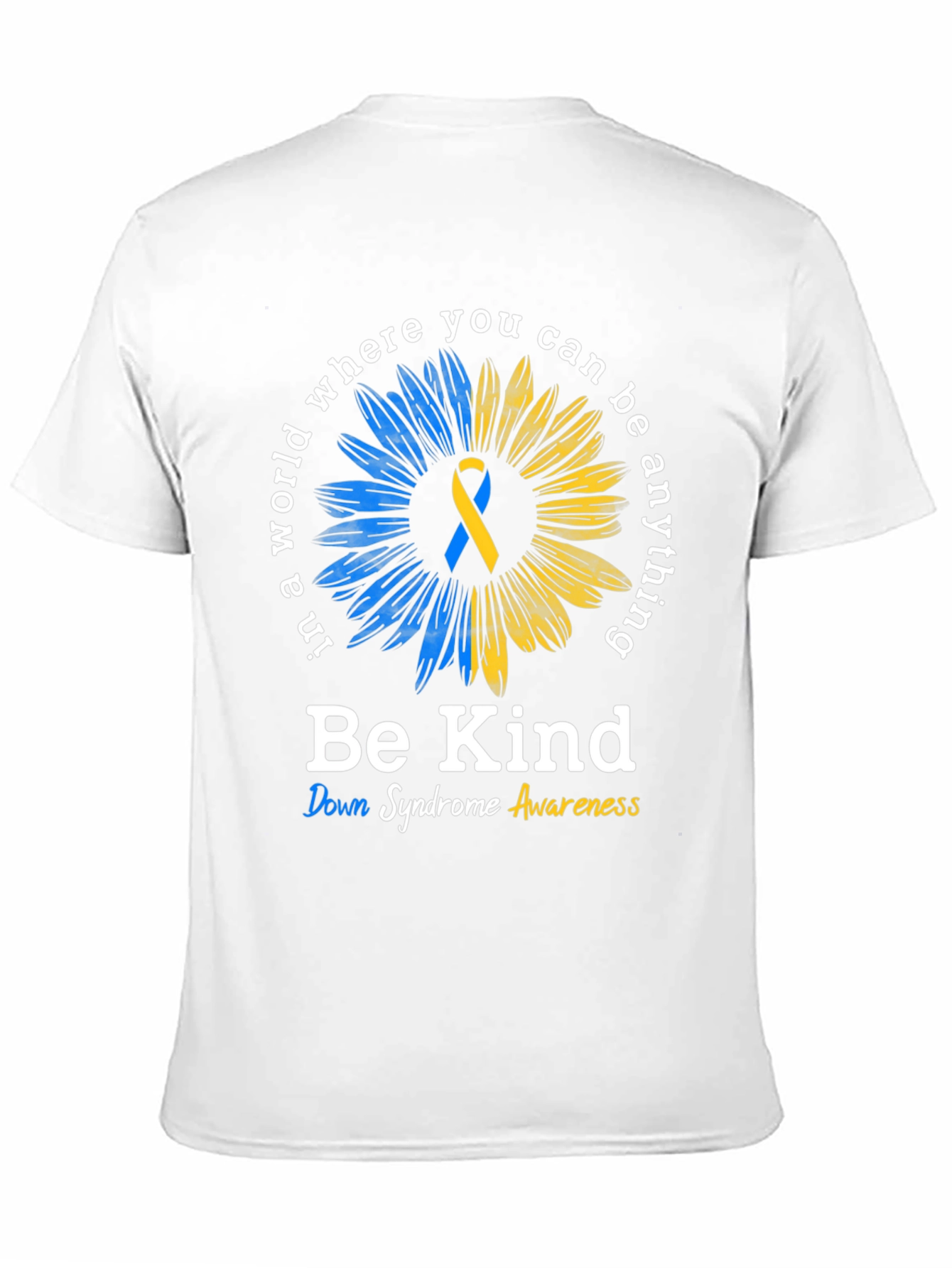 Be Kind Down Syndrome Awareness T-Shirt