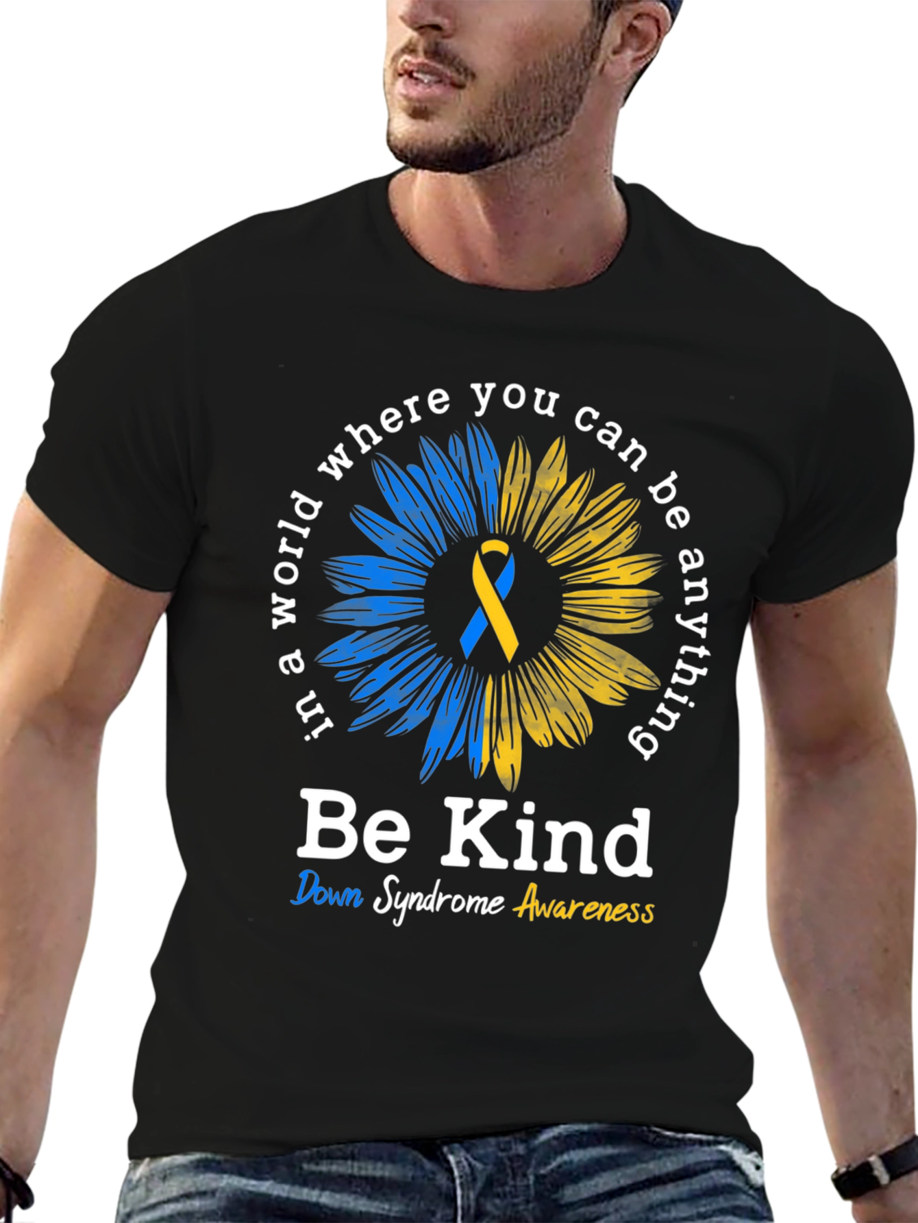 Be Kind Down Syndrome Awareness T-Shirt