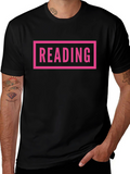 Reading T-Shirt - Black Tee with Graphic