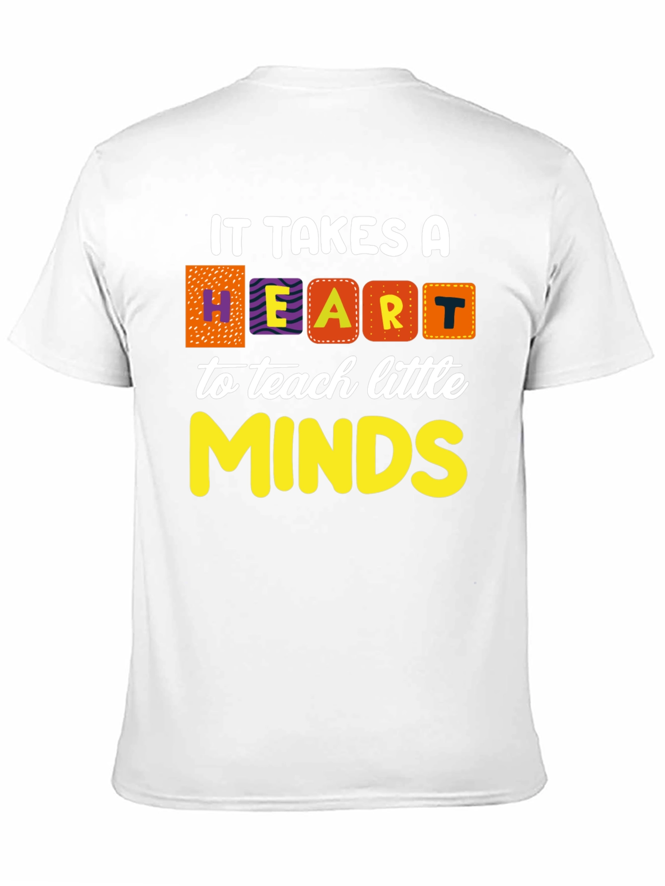 Heart to Teach Minds Teacher T-Shirt