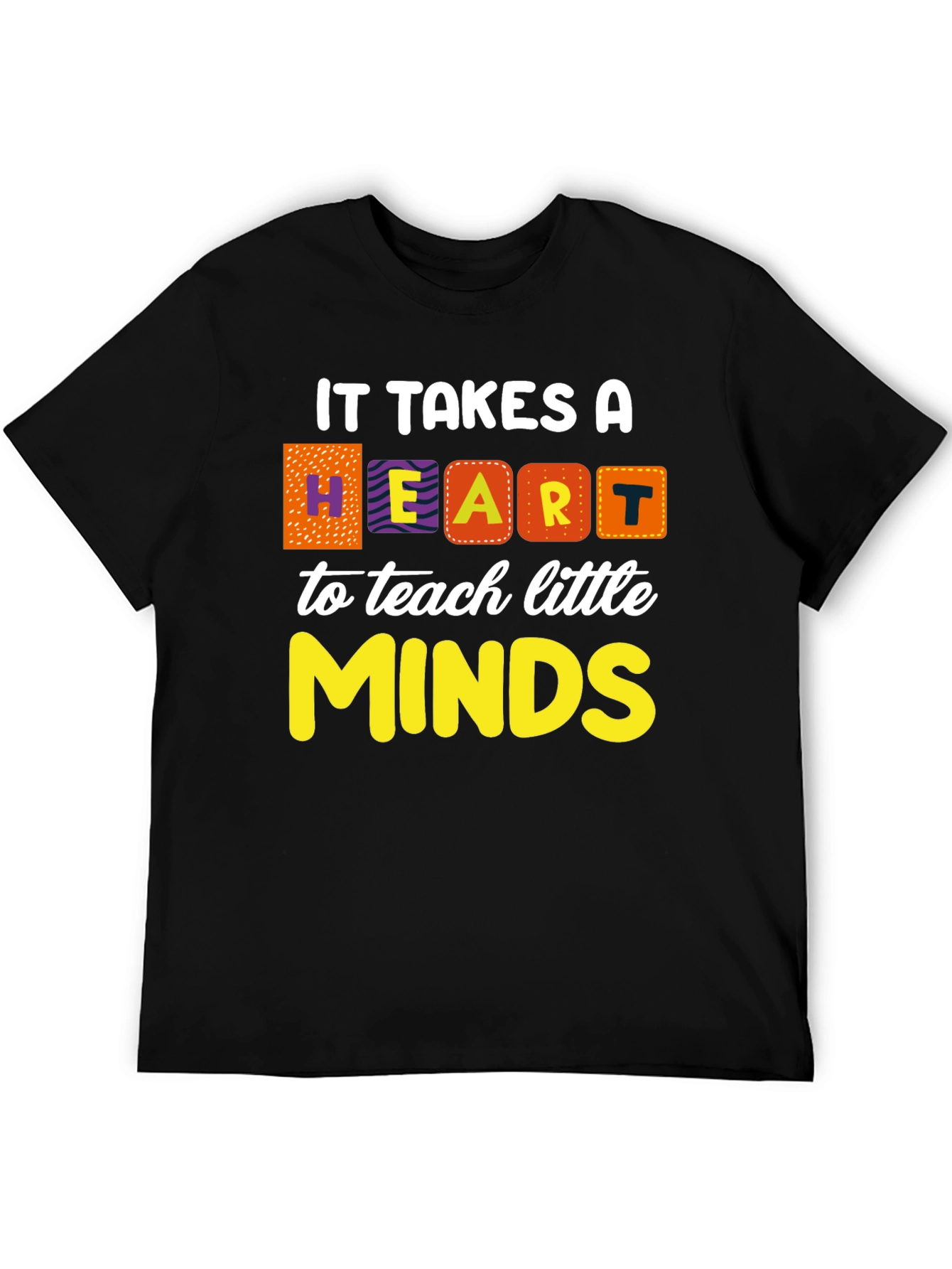 Heart to Teach Minds Teacher T-Shirt