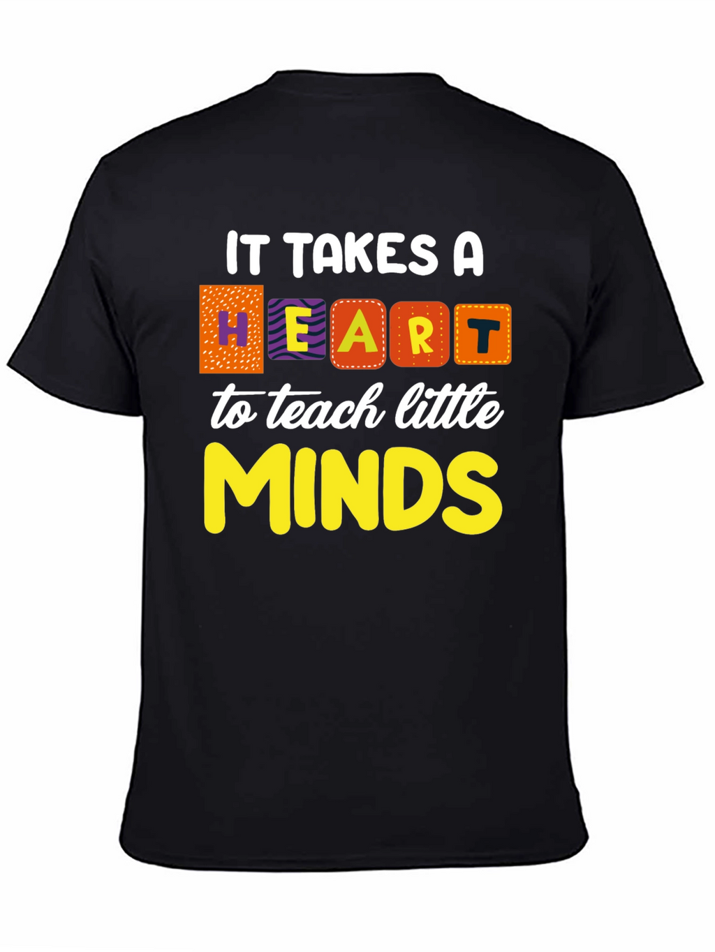 Heart to Teach Minds Teacher T-Shirt