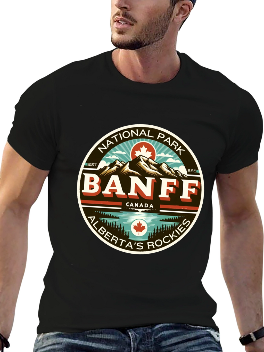 Banff National Park Graphic T-Shirt