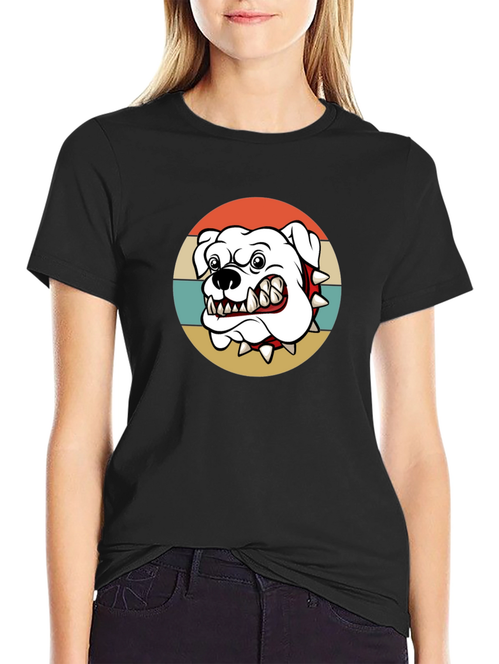 Cool Bulldog Graphic Tee