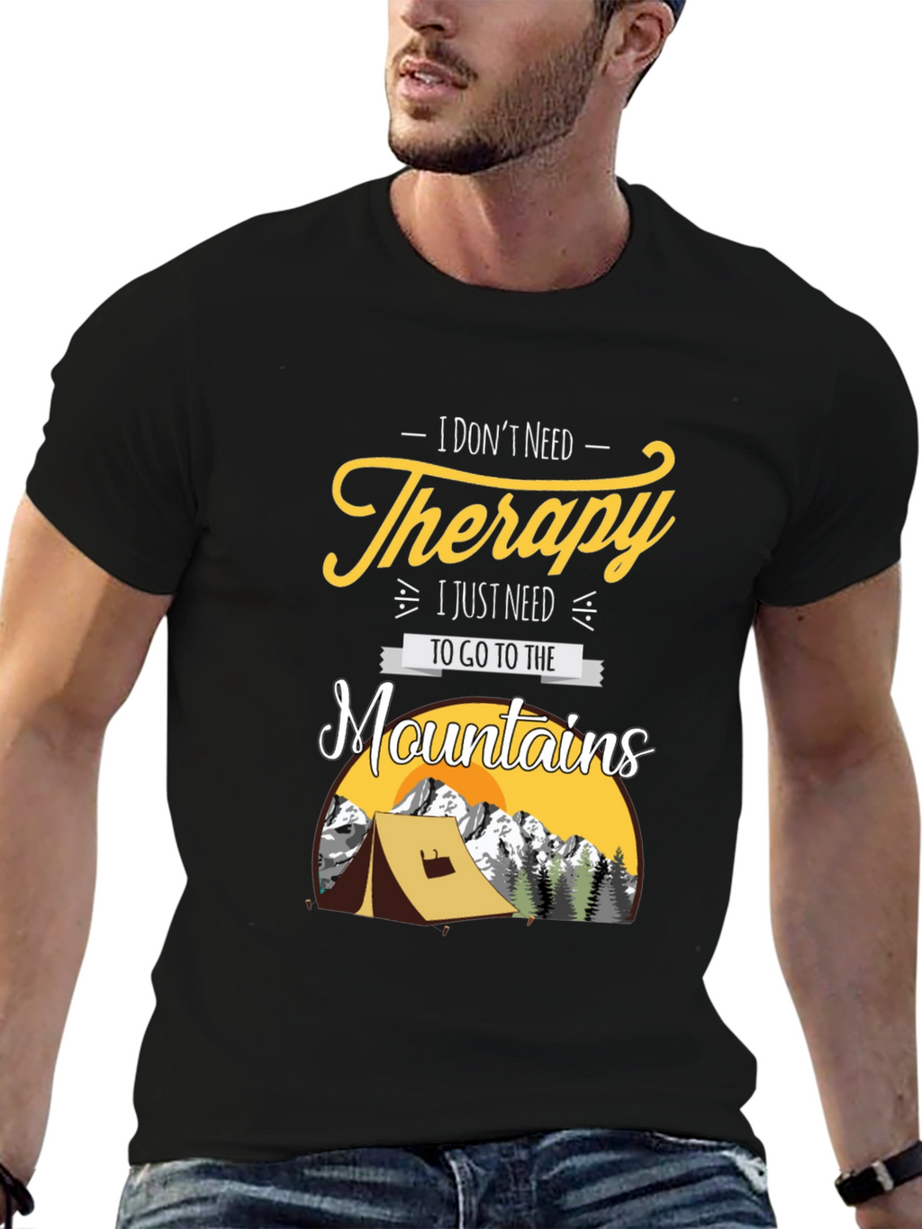 I Dont Need Therapy Mountain Tee
