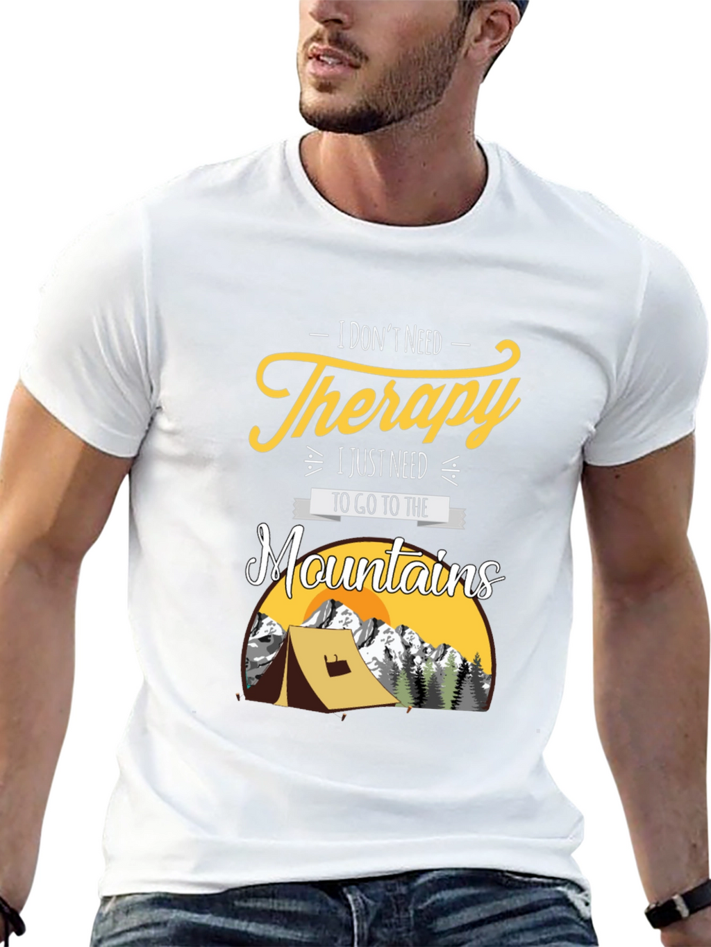 I Dont Need Therapy Mountain Tee