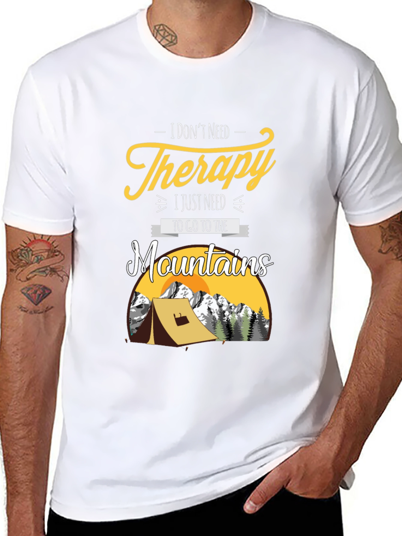 I Dont Need Therapy Mountain Tee