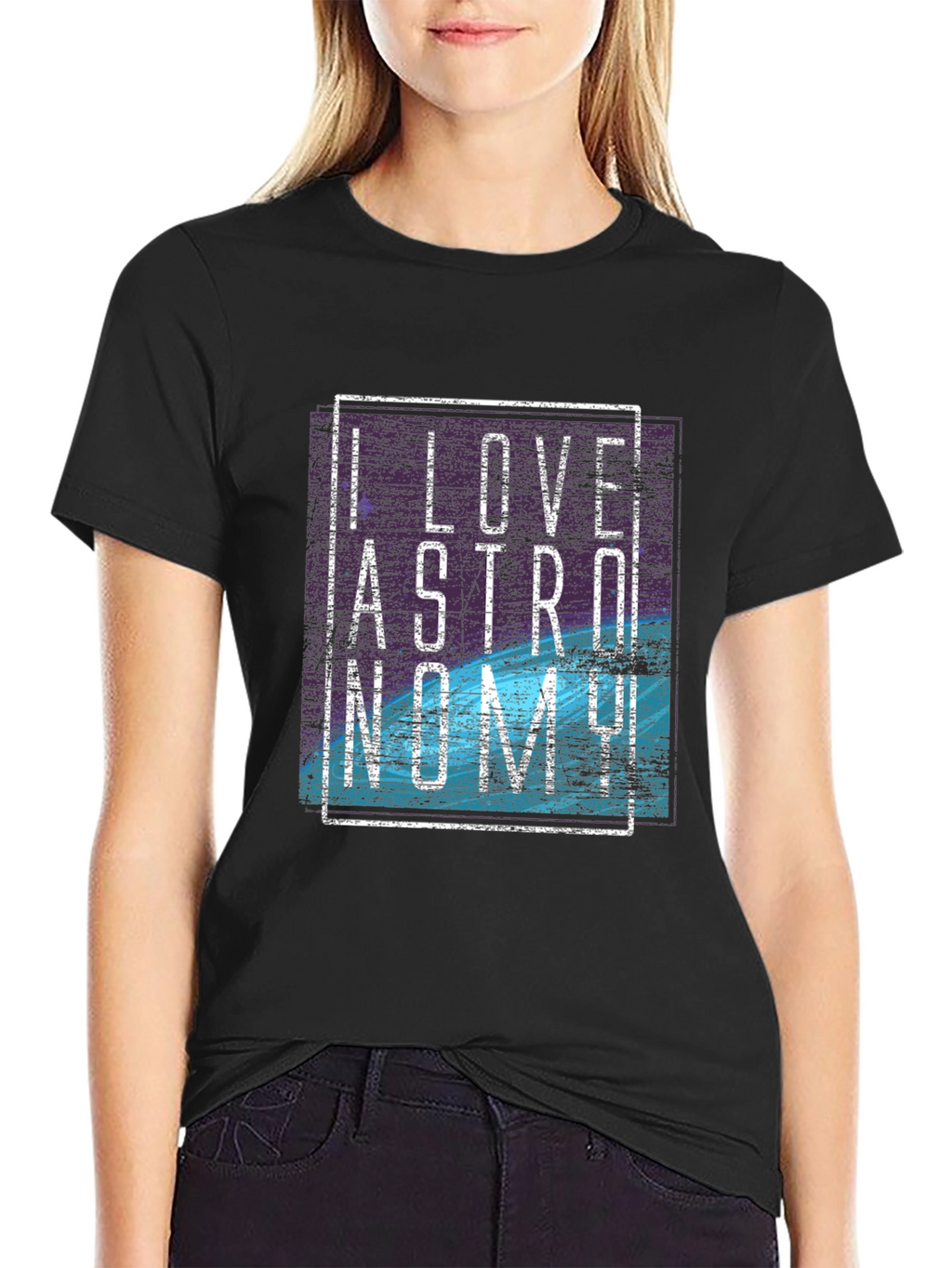 I Love Astronomy Graphic T-Shirt