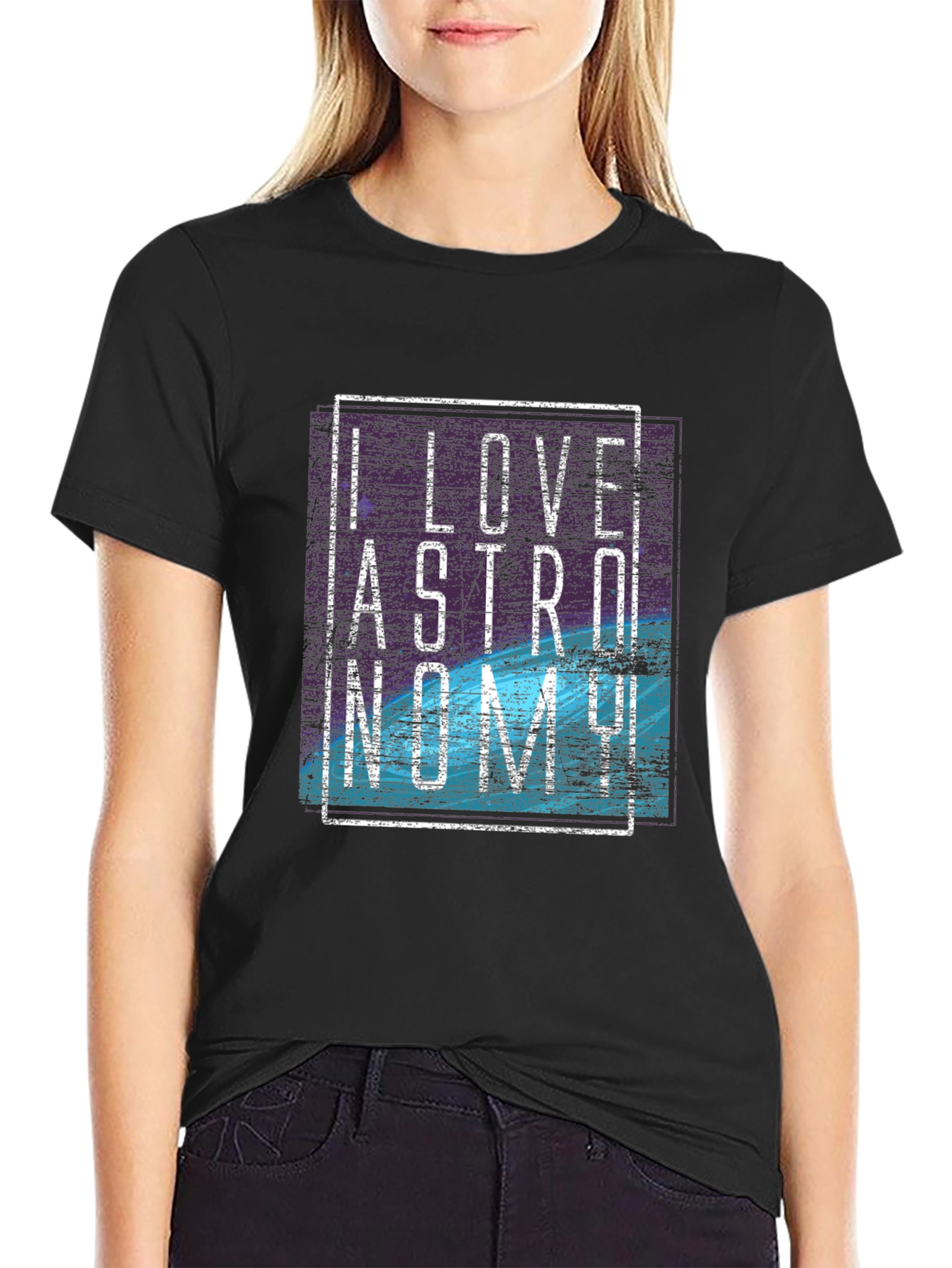 I Love Astronomy Graphic T-Shirt