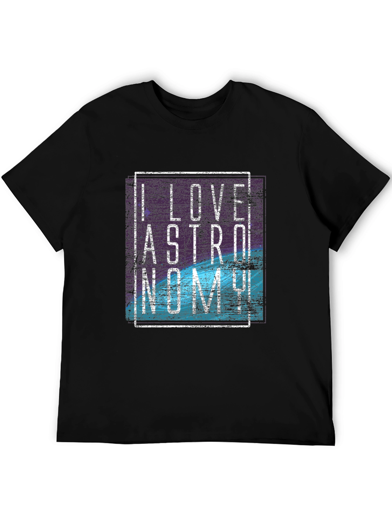 I Love Astronomy Graphic T-Shirt