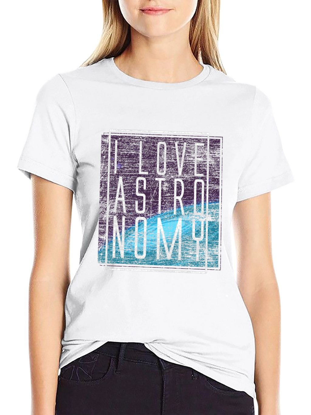 I Love Astronomy Graphic T-Shirt
