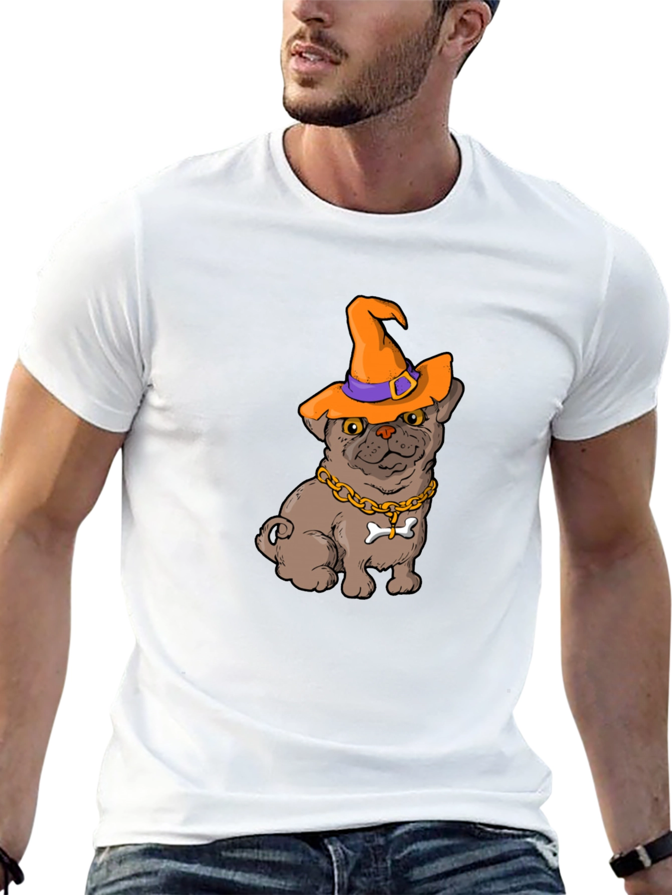 Halloween Pug T-Shirt