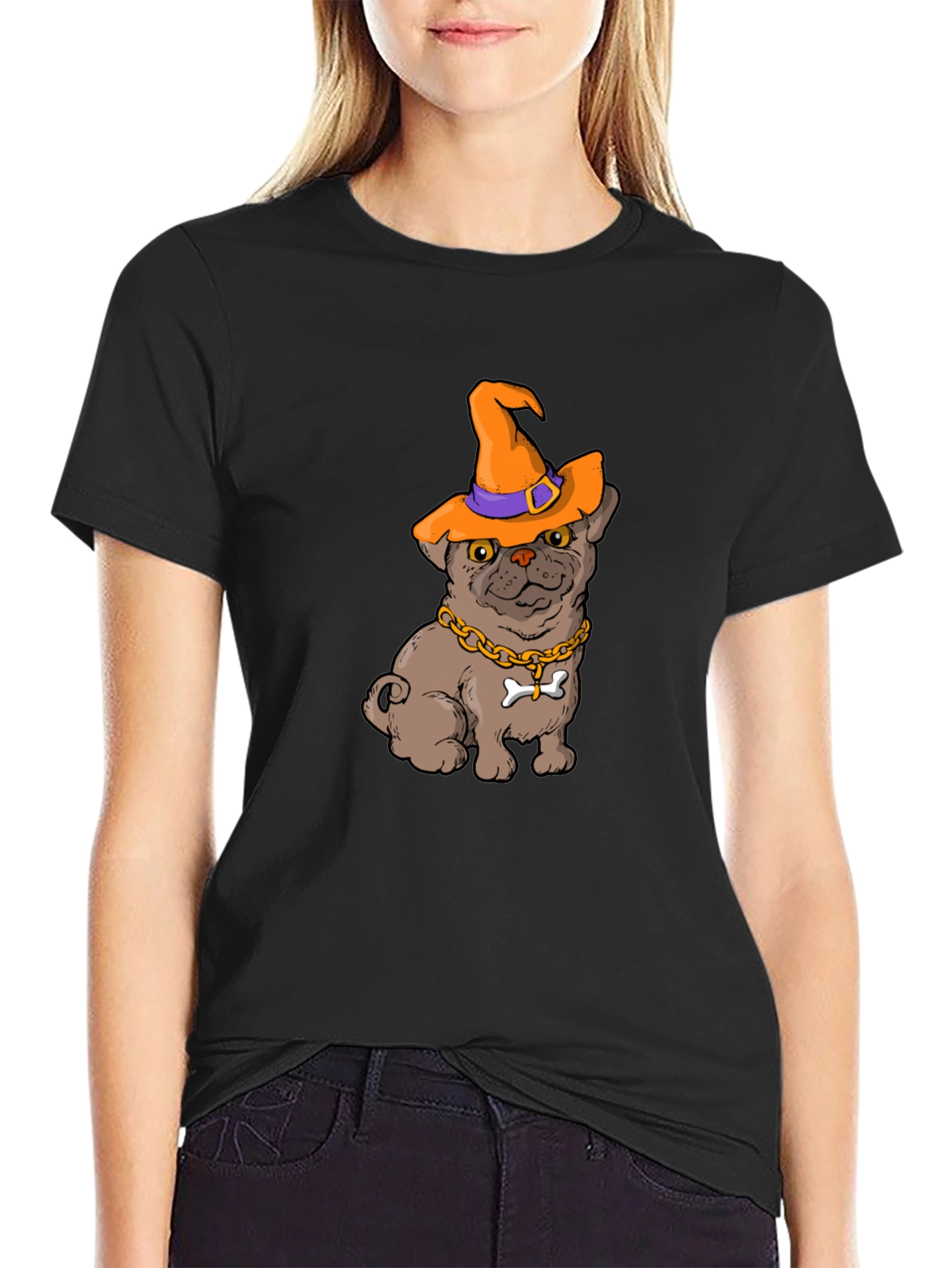 Halloween Pug T-Shirt