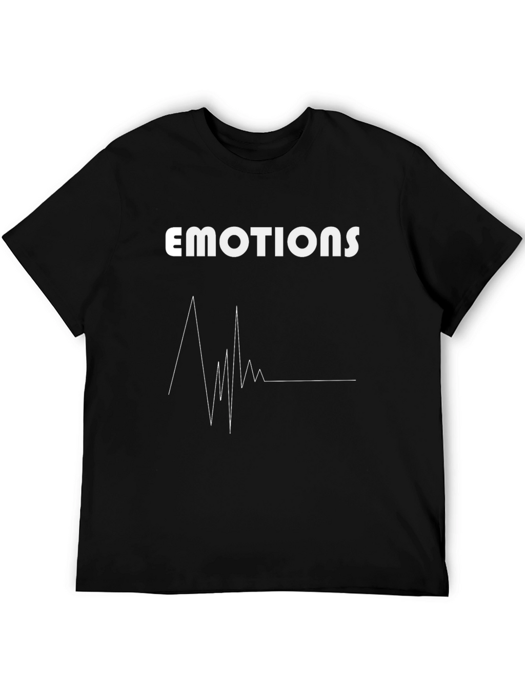 Emotions Heartbeat Graphic Tee - Express Yourself