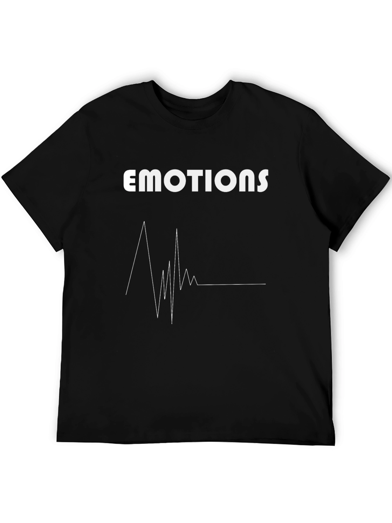 Emotions Heartbeat Graphic Tee - Express Yourself