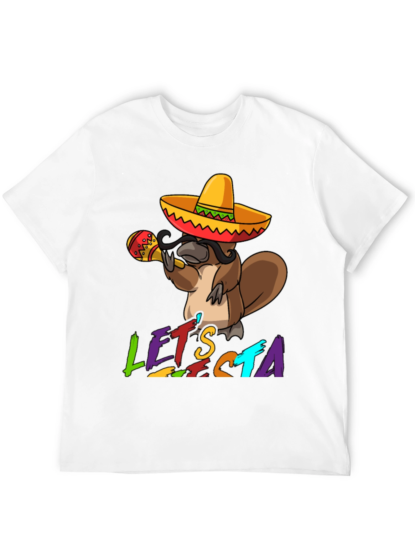 Lets Fiesta Platypus T-Shirt