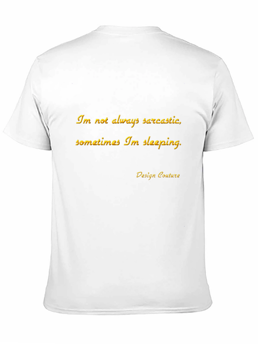 Sarcastic Sleepy Black T-Shirt