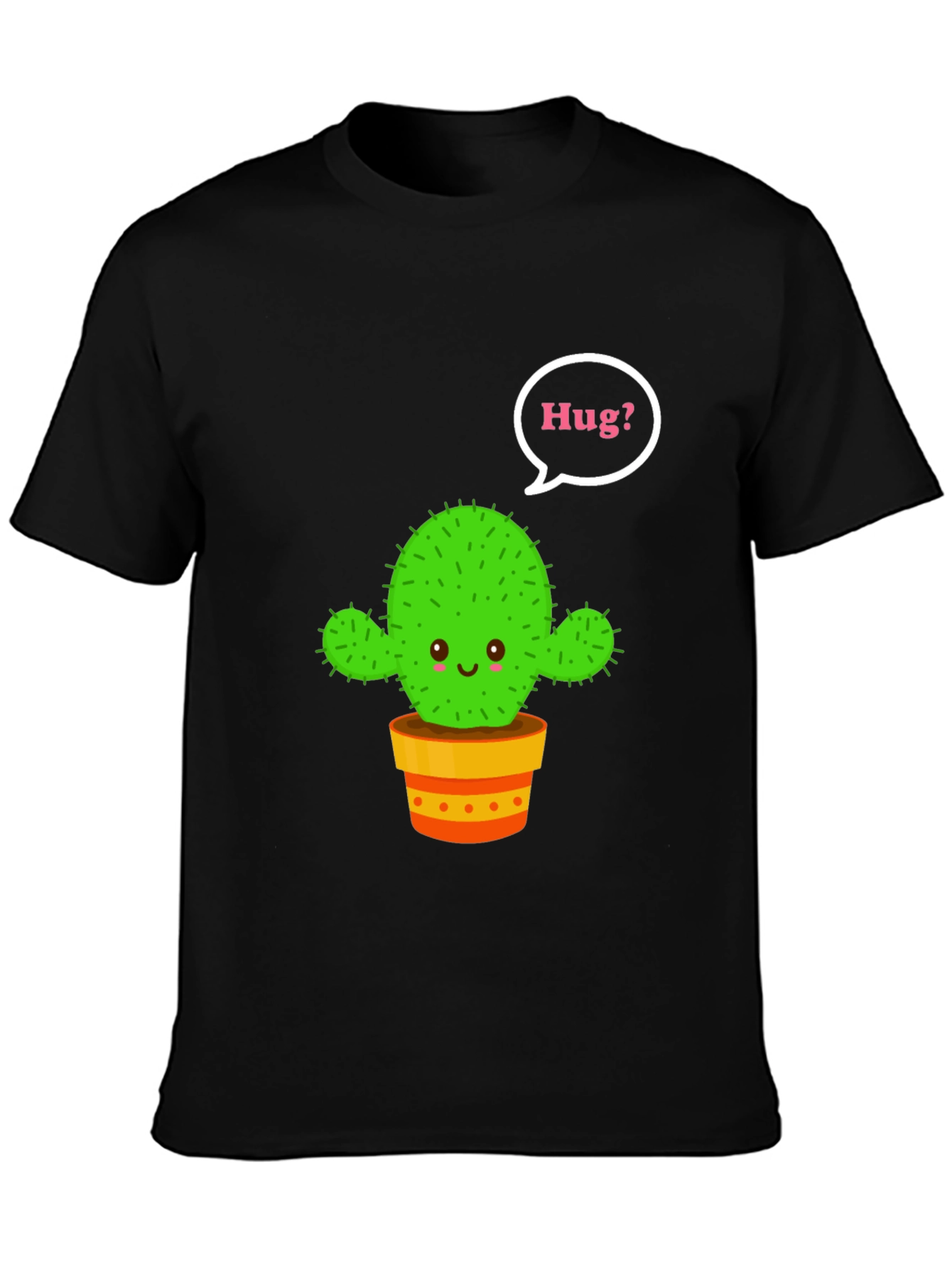 Cactus Hug T-Shirt - Cute Graphic Tee