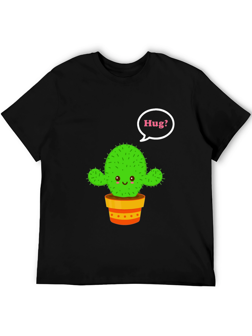 Cactus Hug T-Shirt - Cute Graphic Tee