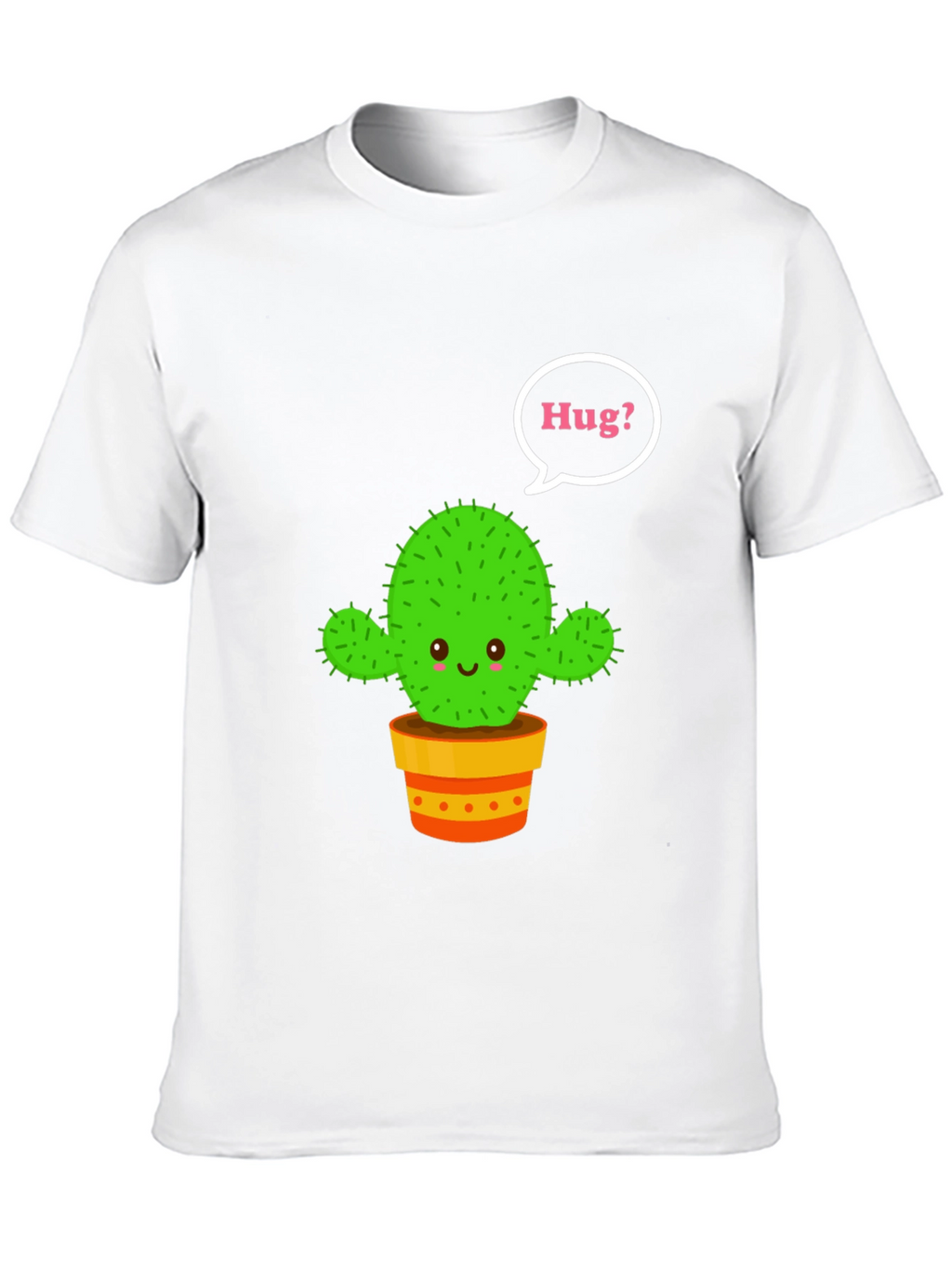 Cactus Hug T-Shirt - Cute Graphic Tee