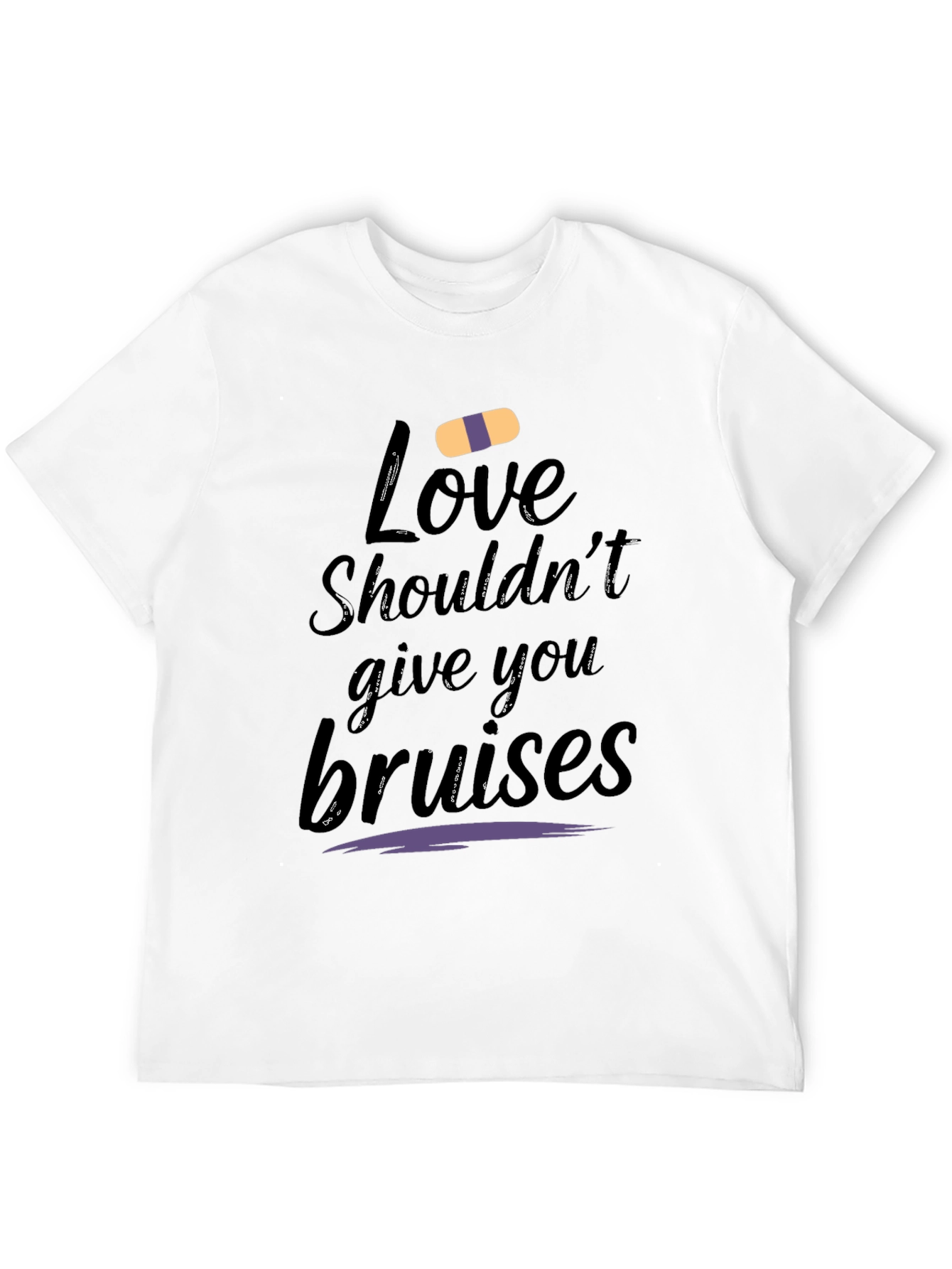 Love Shouldnt Bruise Graphic Tee