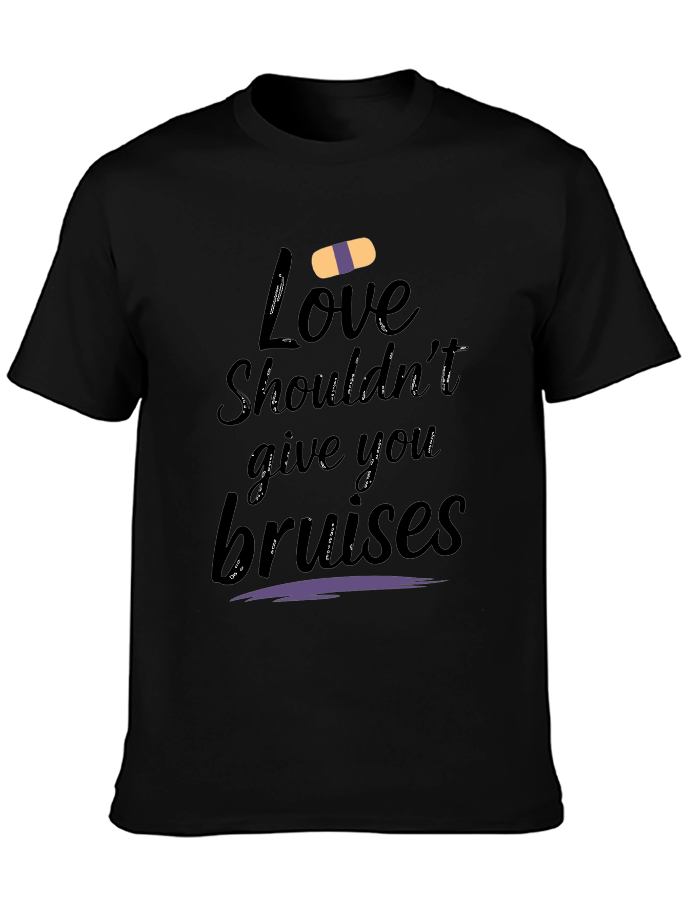 Love Shouldnt Bruise Graphic Tee