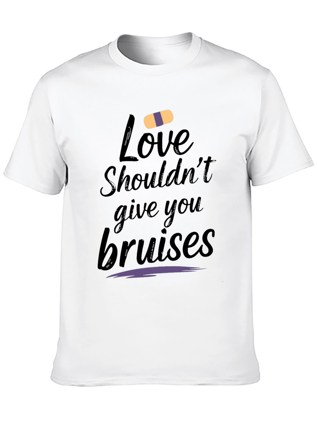 Love Shouldnt Bruise Graphic Tee