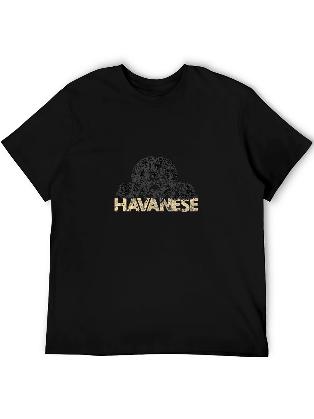Havanese Dog Breed Black T-Shirt