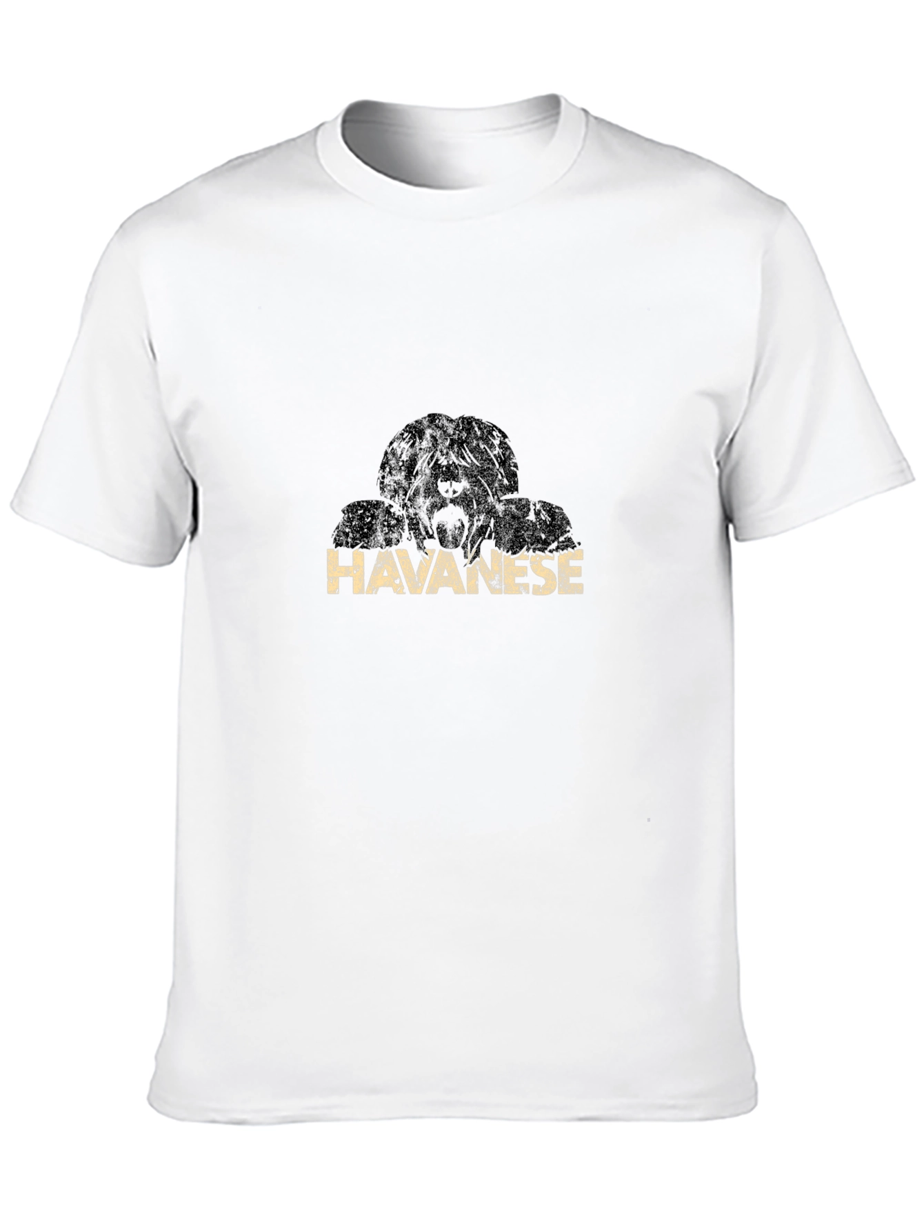 Havanese Dog Breed Black T-Shirt