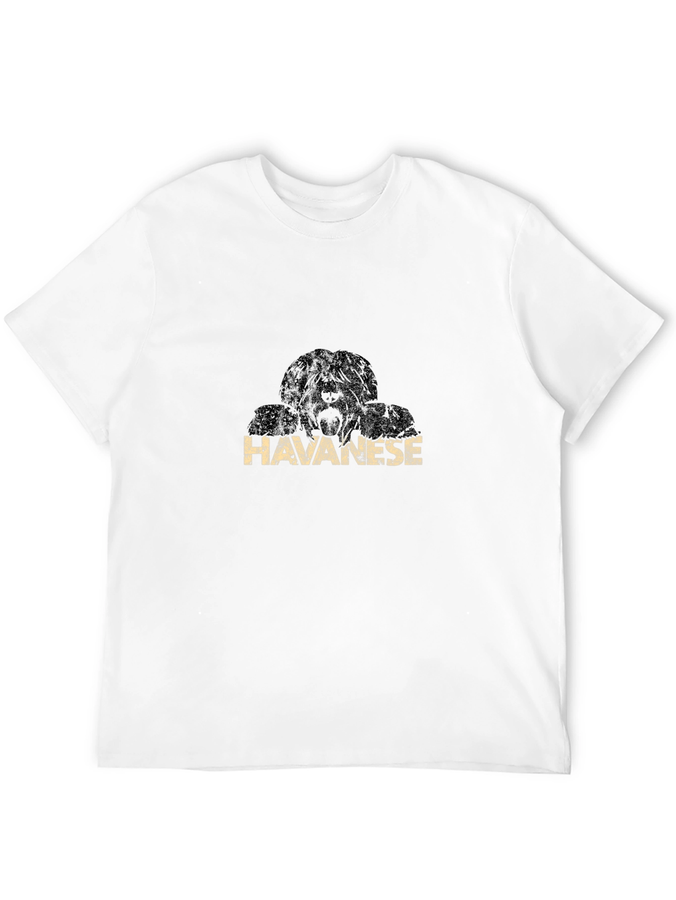 Havanese Dog Breed Black T-Shirt