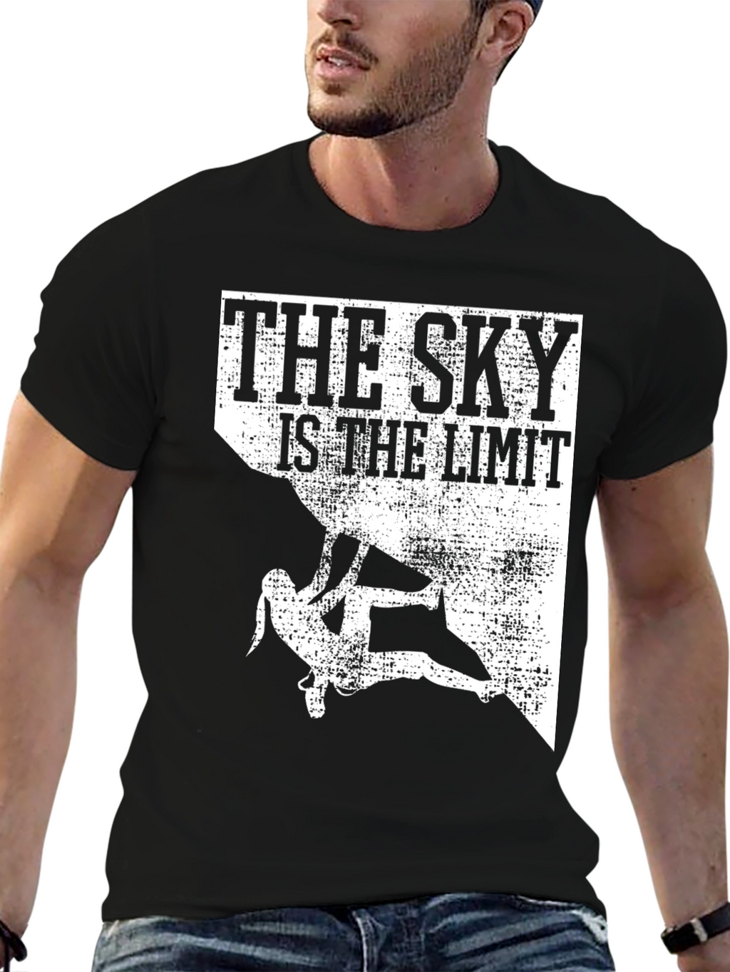 The Sky is the Limit Climbing Graphic Tee