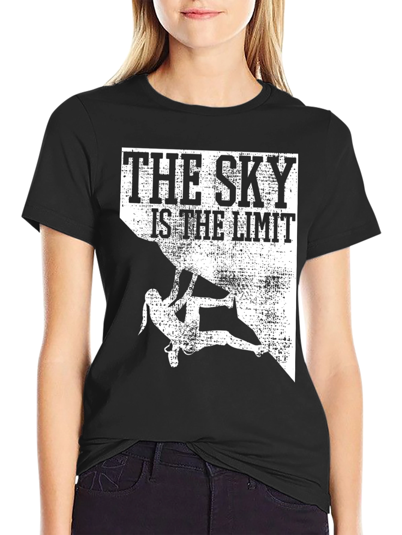 The Sky is the Limit Climbing Graphic Tee