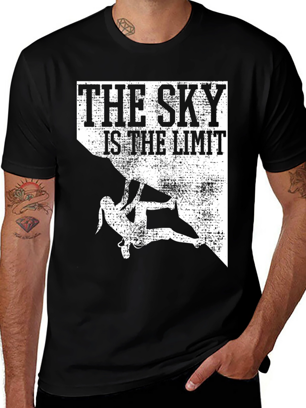 The Sky is the Limit Climbing Graphic Tee