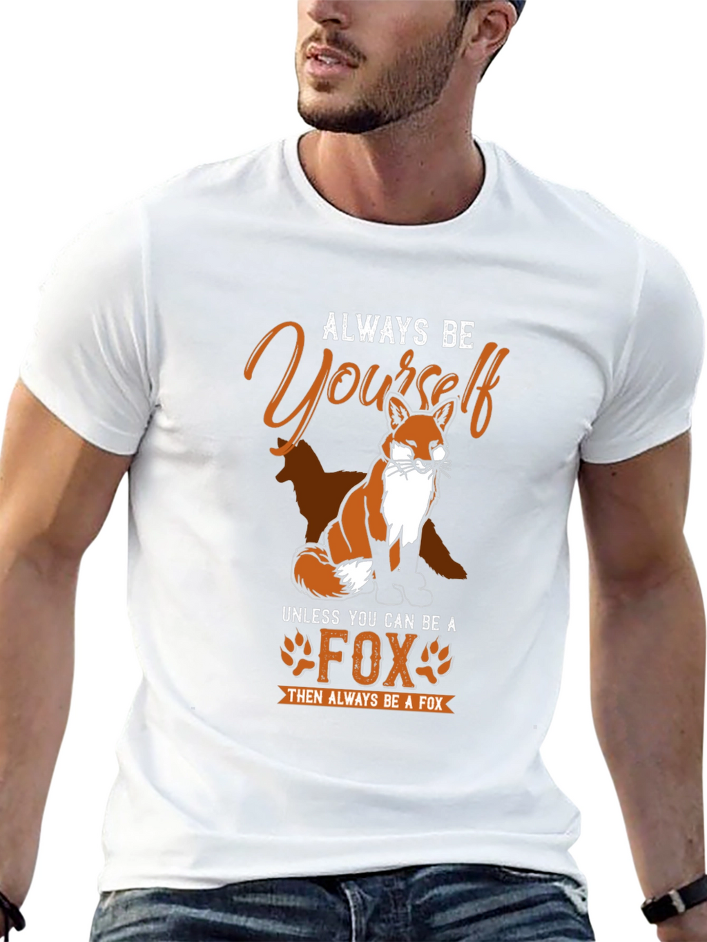 Always Be Yourself Fox Graphic Tee