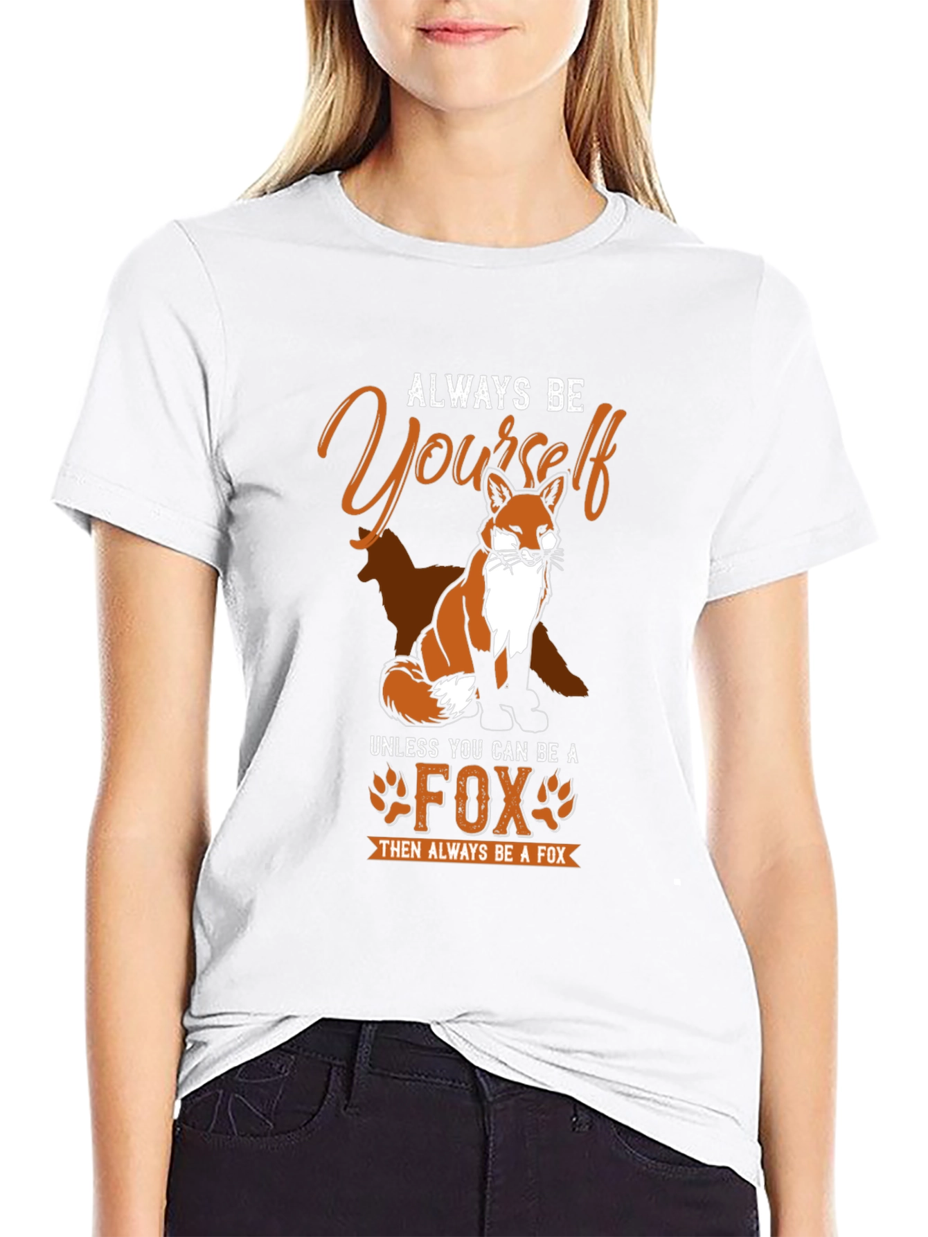 Always Be Yourself Fox Graphic Tee
