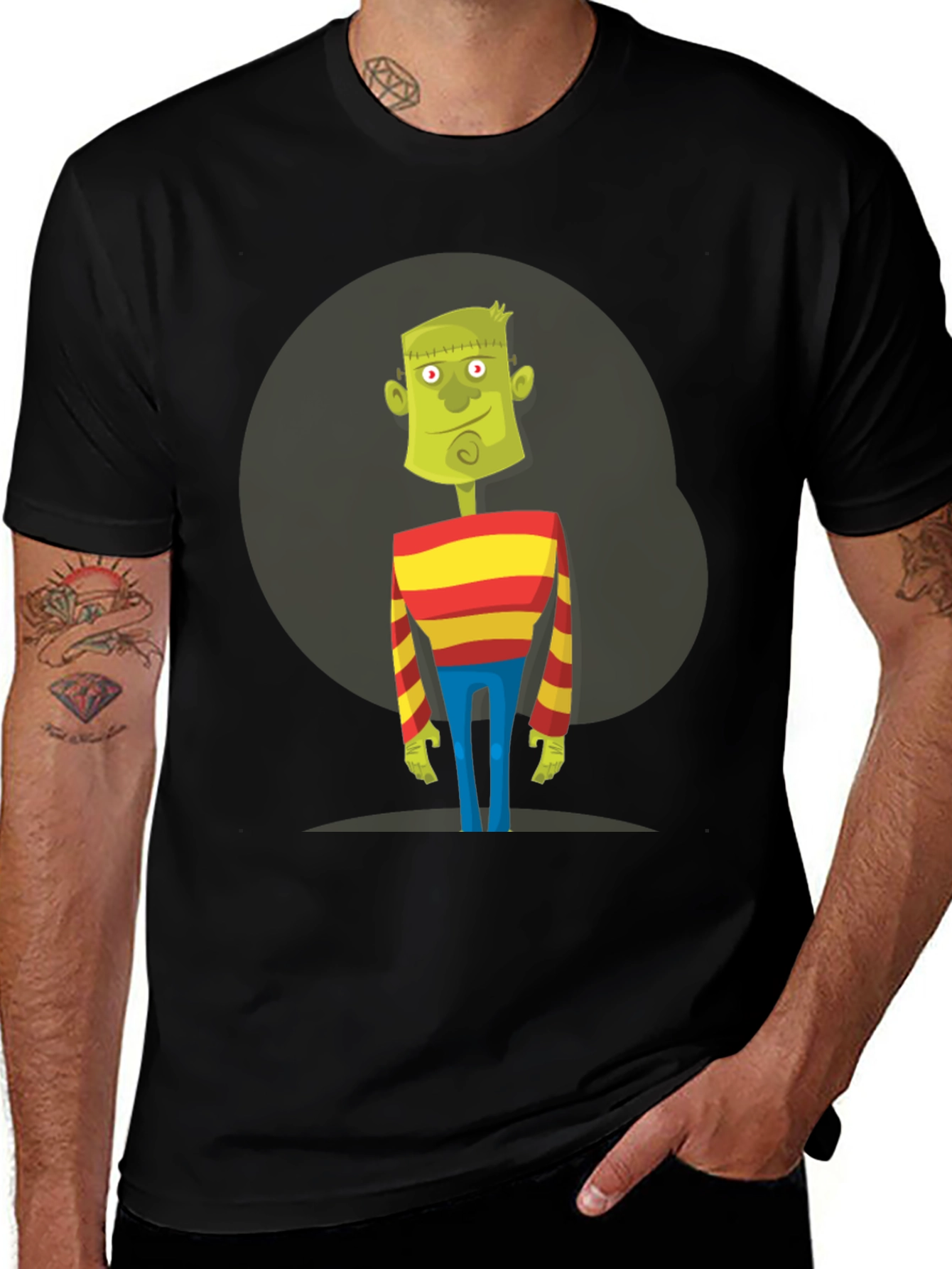 Frankenstein Monster Graphic T-Shirt