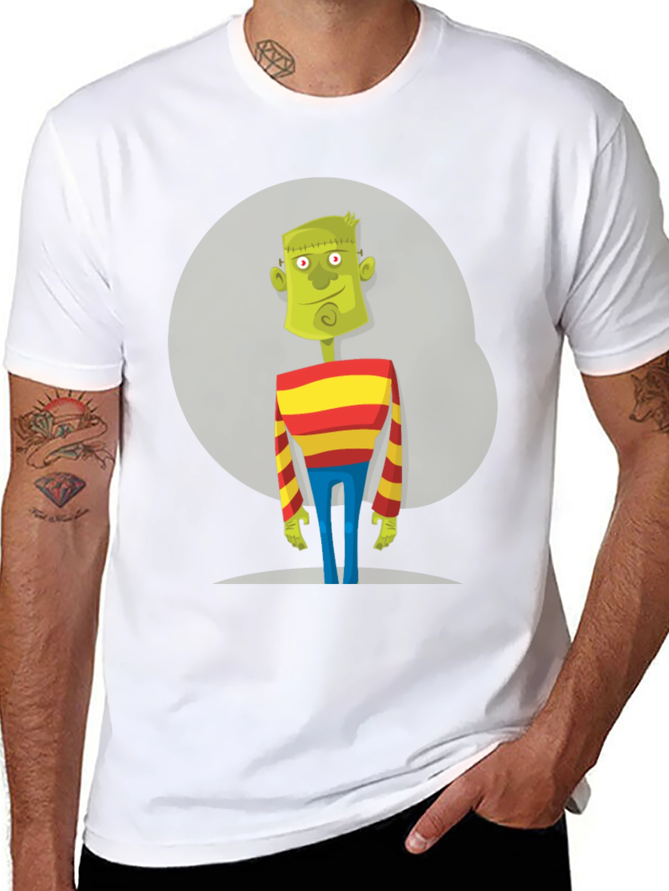 Frankenstein Monster Graphic T-Shirt