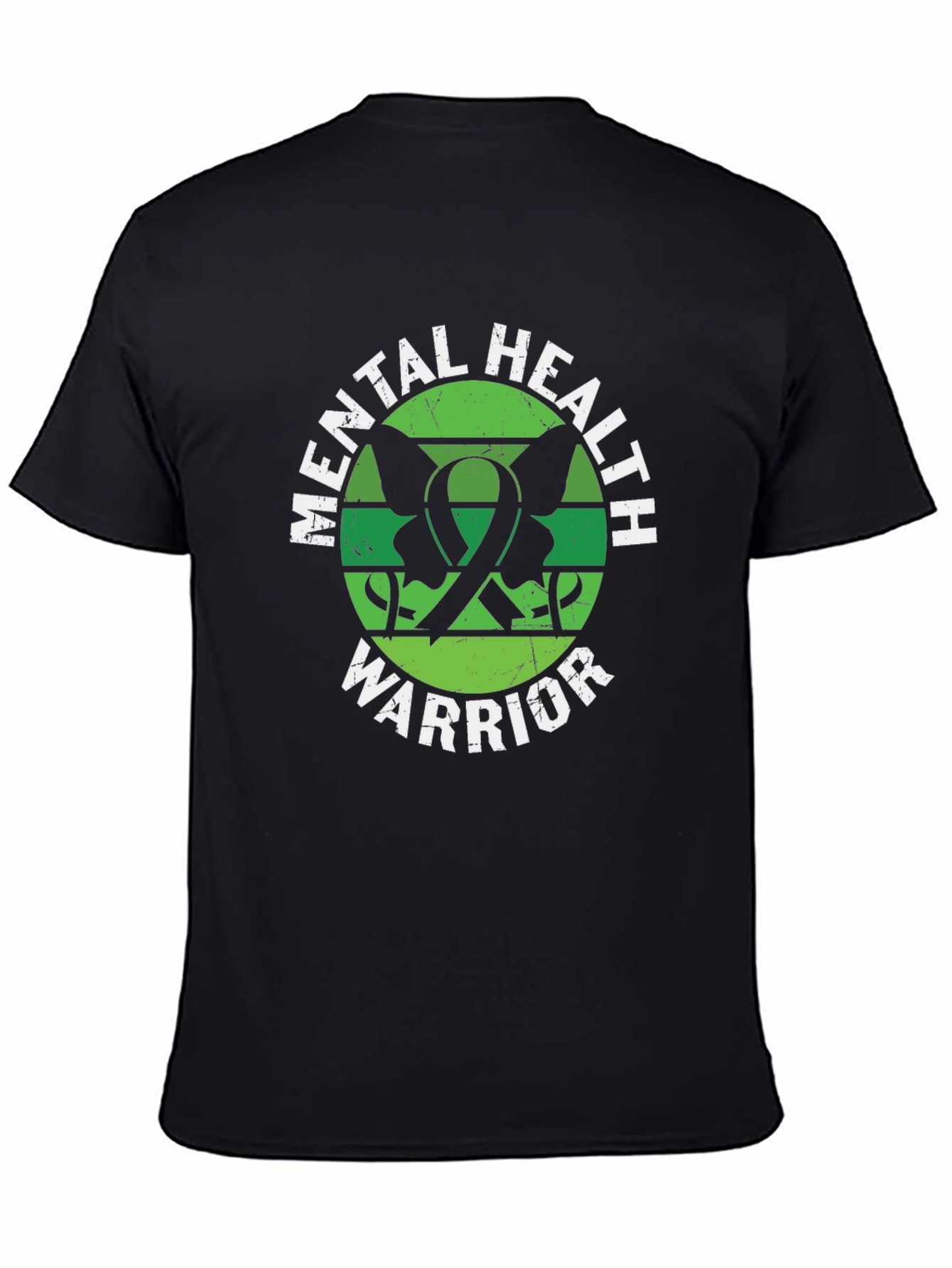 Mental Health Warrior Graphic Tee - Support Awareness