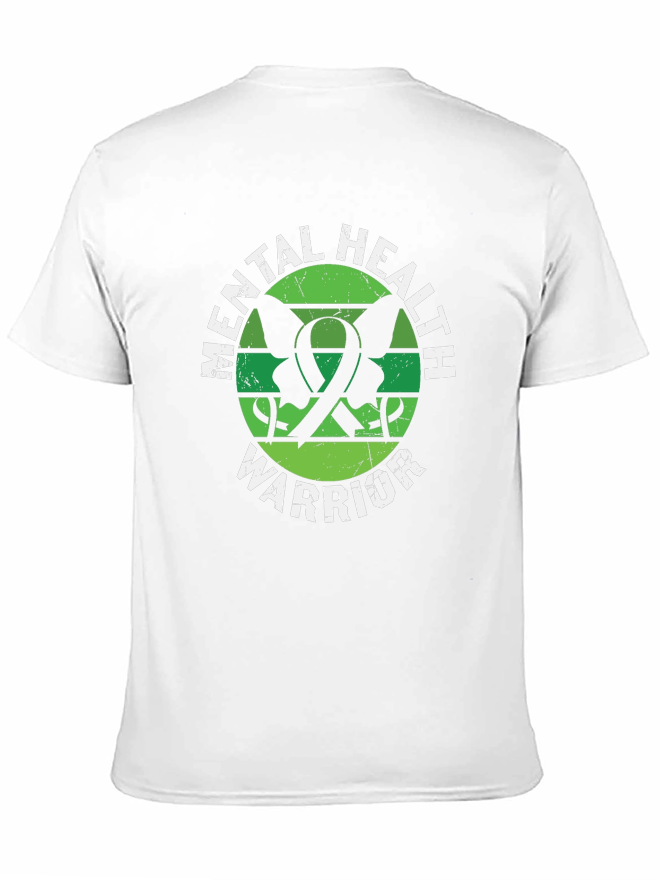 Mental Health Warrior Graphic Tee - Support Awareness