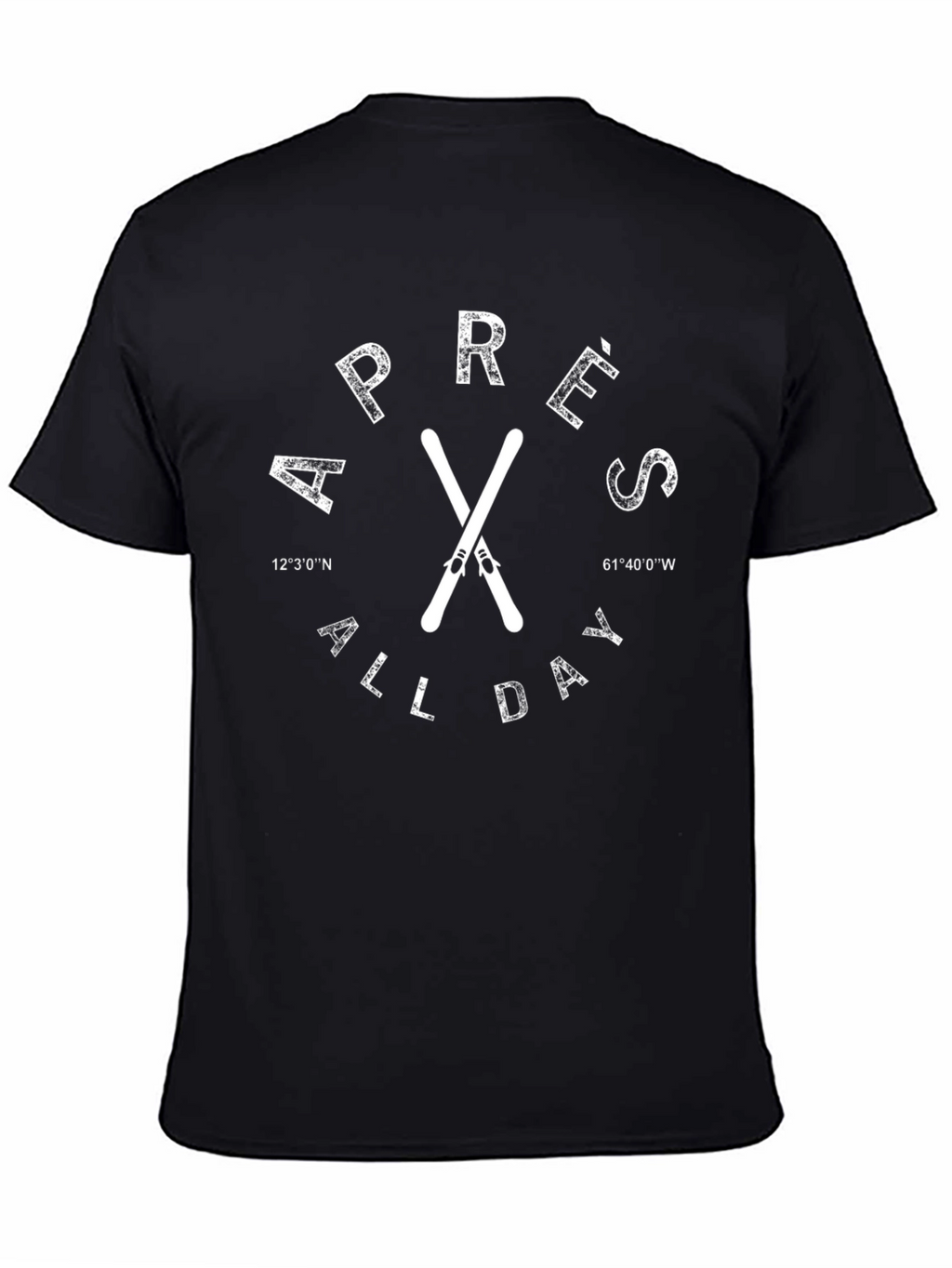 Après All Day Ski T-Shirt - Black Graphic Tee