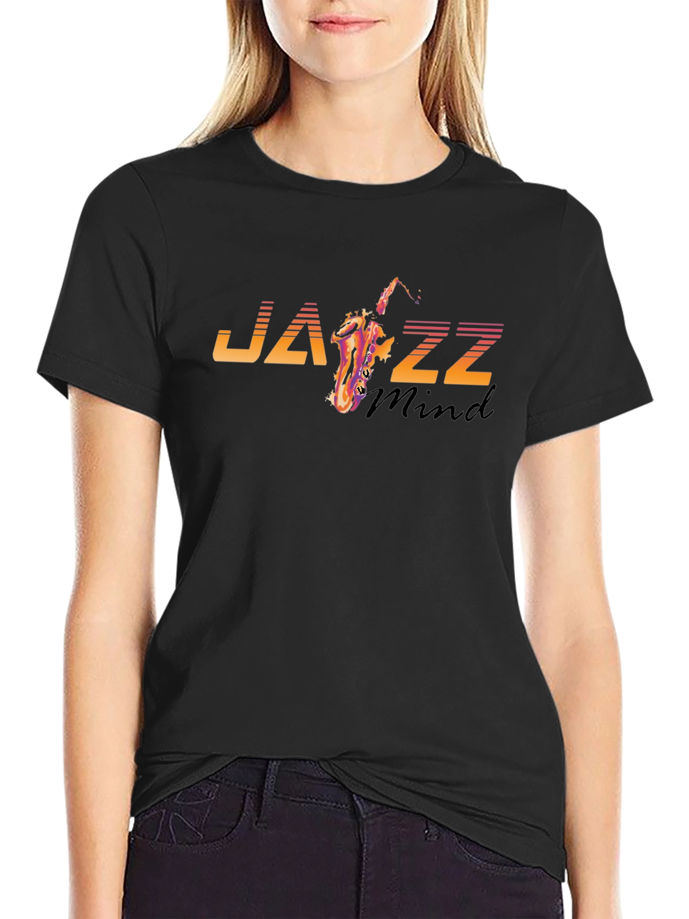 Jazz Mind T-Shirt - Retro Musical Style