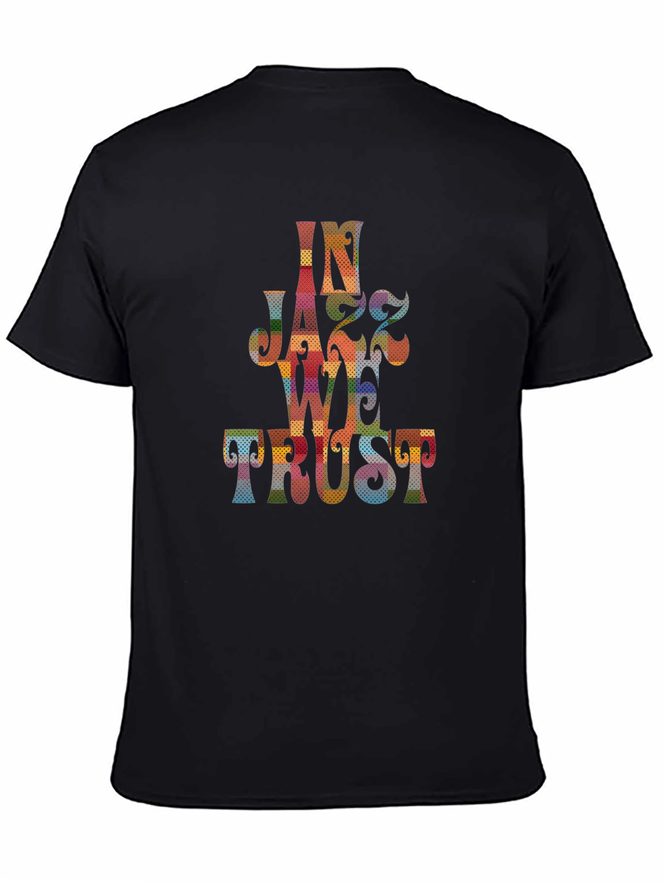 In Jazz We Trust Graphic Tee - Black